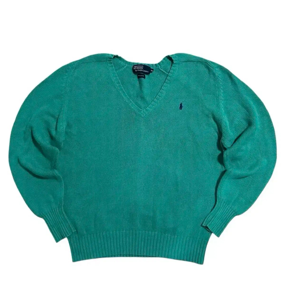 ポロ 90s ヴィンテージ Vネック ニット ( 90 ）