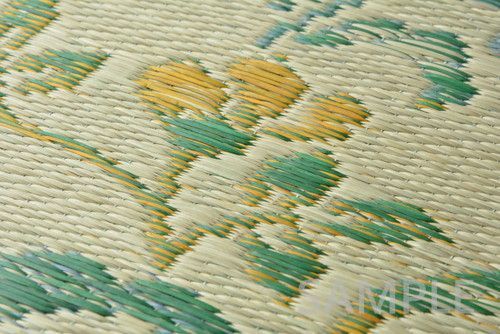 国産い草ラグ 裏貼り エンペラー 約200×300cm GR