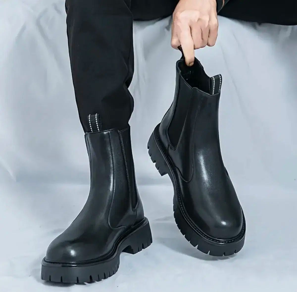 メンズウォーカーブーツ メンズブーツ メンズ厚底 メンズ靴 260