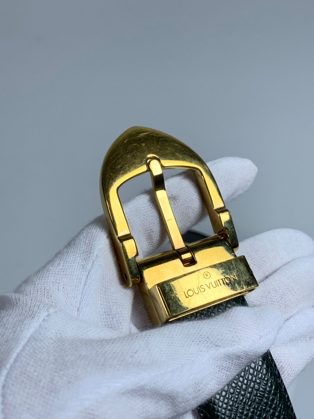 極美品✨ルイヴィトン エピ サンチュールクラシック ベルト ゴールド