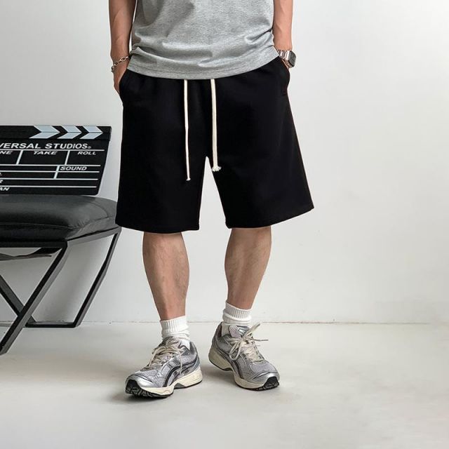 メンズ ファッション 服 用 オシャレ シンプル 大人 かっこいい ストリート 夏コーデ ゴムウエスト カジュアル パンツ ストレート 大きいサイズ