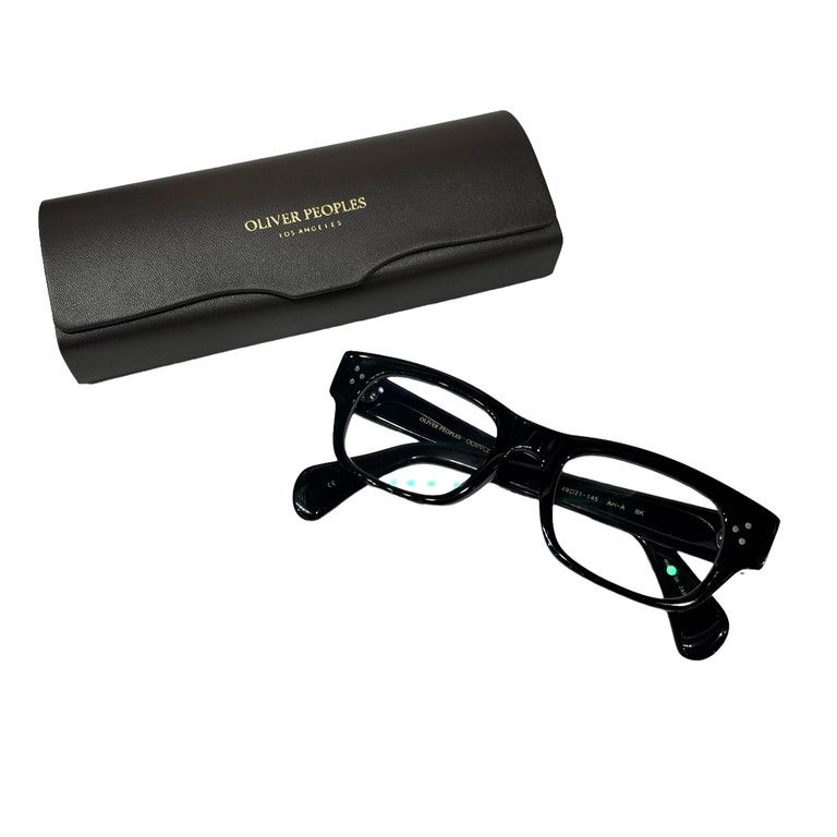 OLIVER PEOPLES Ari-A BK 眼鏡 ウェリントン ケース付 - メルカリ