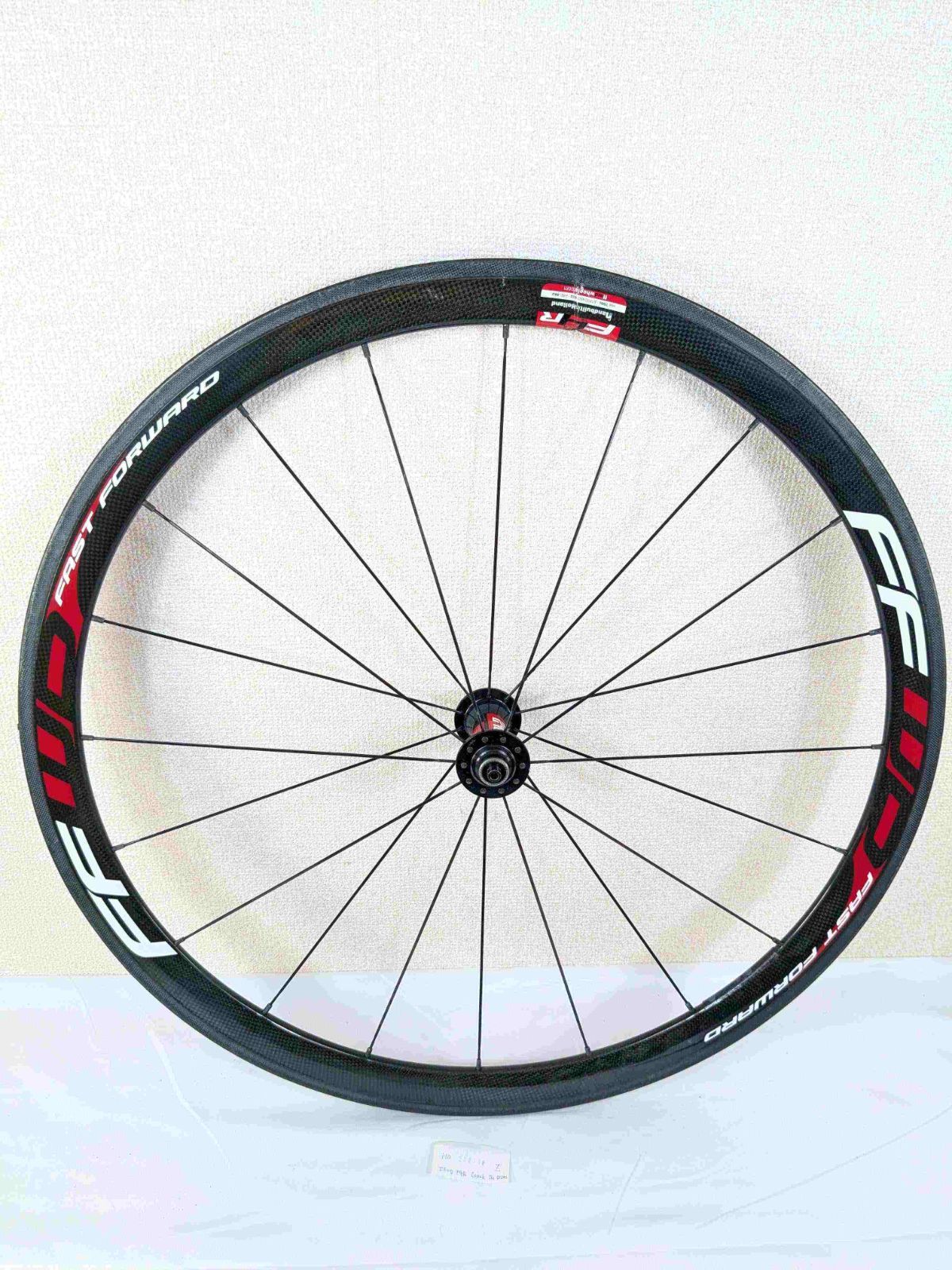 FFWD F4R Tubular DT240Sハブ フロントのみ リムクラックあり FFWD 