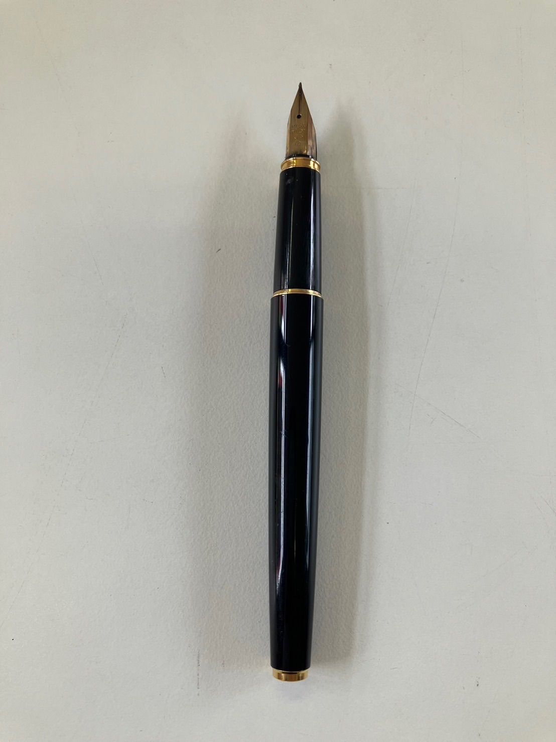 中古品】 PILOTパイロット 万年筆 ペン先 14K 585 F 細字 H189 ペン