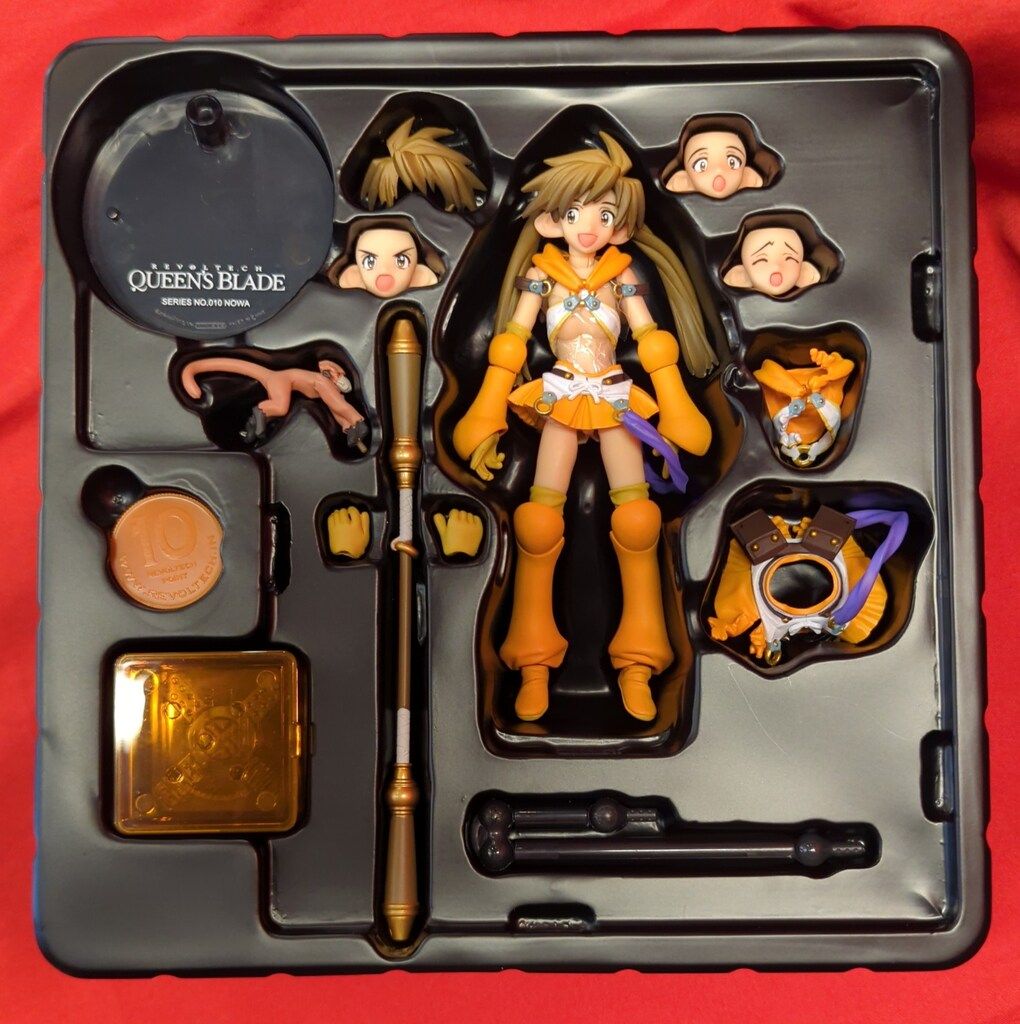 リボルテック クイーンズブレイド 千変の刺客メローナ 千変の