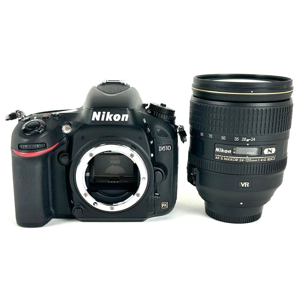ニコン Nikon D610 AF-S NIKKOR 24-120mm F4G ED VR デジタル 一眼レフカメラ 【中古】 バイセル  メルカリ店 クーポン配布中！ メルカリ