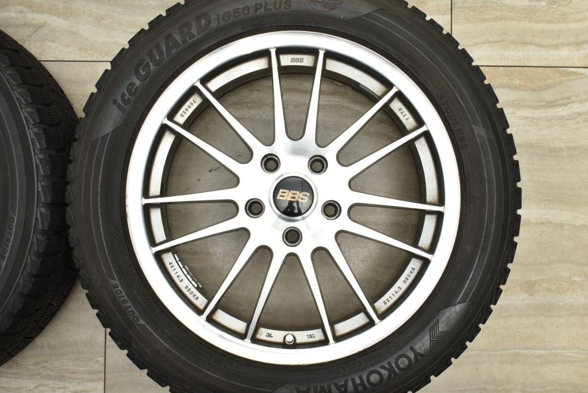 希少 鍛造】ホンダ 純正 オプション ヒノデックス BBS RD155 17in 7J+