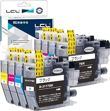 大容量 4色セット*2 LCL Brother用 ブラザー用 LC3117-4PK LC3117