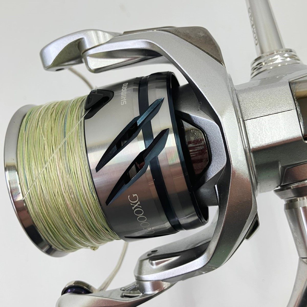 〇〇SHIMANO シマノ STRADIC 23 ストラディック C5000XG-M ハンドルカスタム 045911 スピニングリール スピニングリール  23 ストラディック C5000XG SHIMANO シマノ スピニングリール 23ストラディックC5000XG 045911 - 中古 23ストラディック　SHIMANO STRADIC C5000XG リール