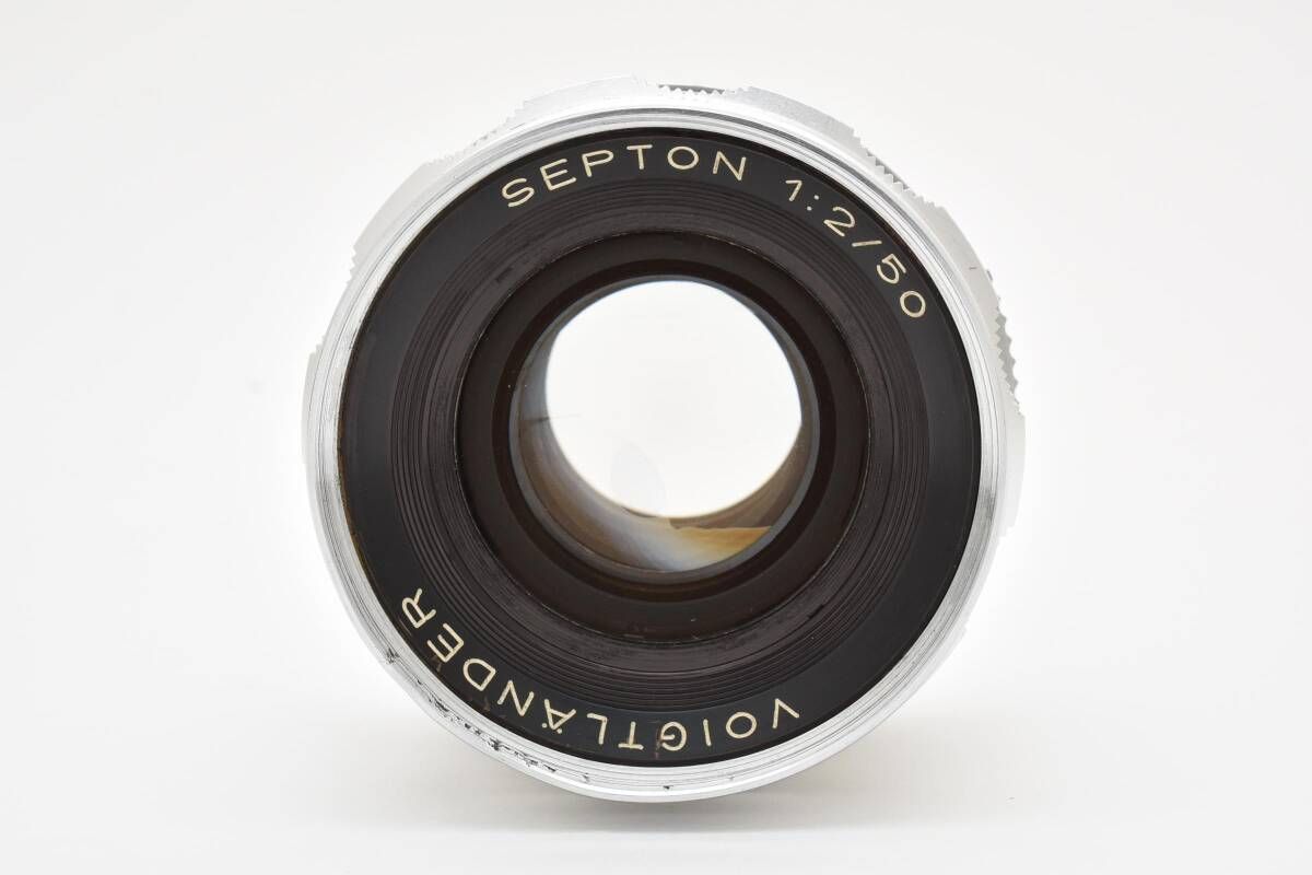 希少 希少！ Voigtlander Septon 1:2/50mm フォクトレンダー ゼプトン