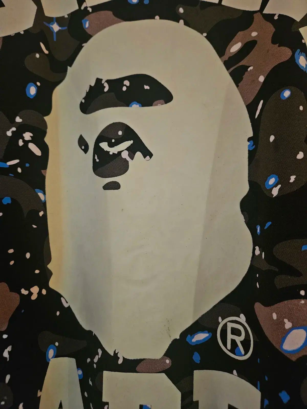 A BATHING APE アベイシングエイプ ロゴ POINT スウェット