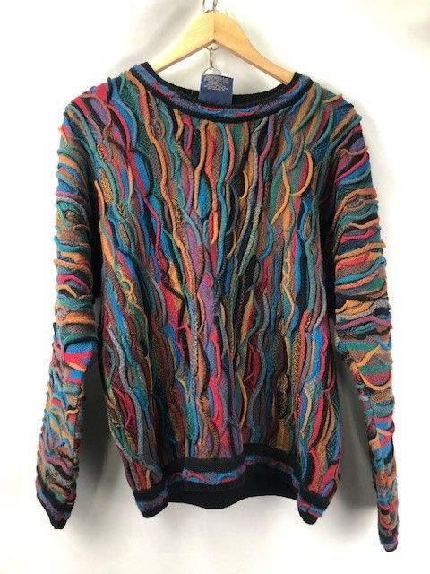 limnos australia PURE NEW WOOL 3Dニット セーター サイズS MADE IN 