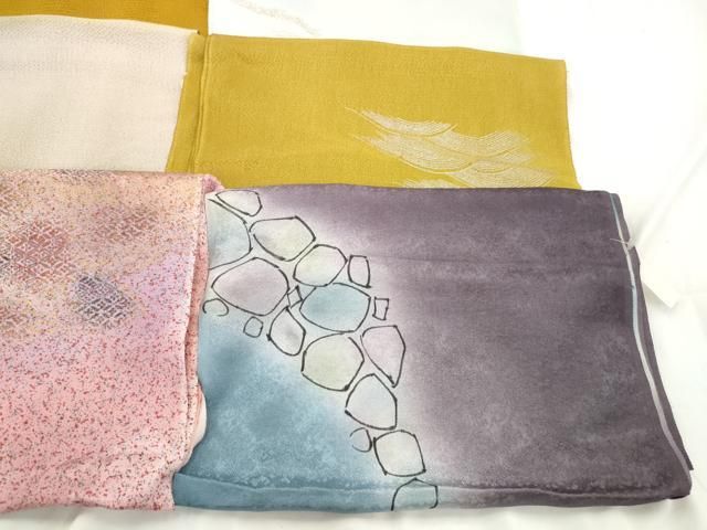 平和屋着物☆和装小物 上質な帯揚げ 10枚セット 逸品 AAAO7719ps