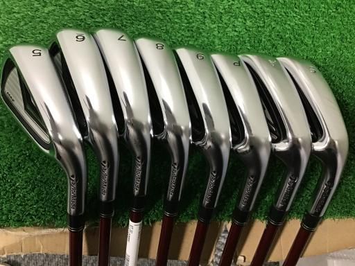 発送不可 テーラーメイド R9 MAX 8S アイアンセット IR Motore 55 アイアン フレックスR メンズ 男性用 右利き 右用 Cランク ゴルフクラブ