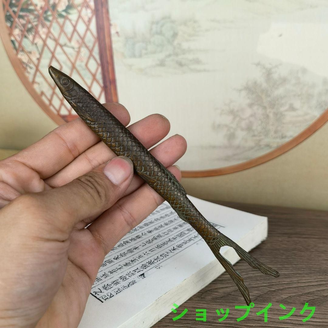 銅器   細工  魚嘴鶴茶壺  徳利   茶道具  現代工芸品 美術品 置物 IwaiLoft 金魚の置物 宜興紫砂 陶器 茶寵 手作り オブジェ