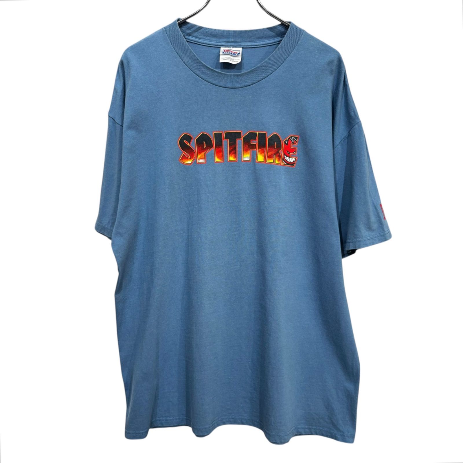 Rare】 90s SPITFIRE Old Skate Print T-Shirt 【XL】 90年代