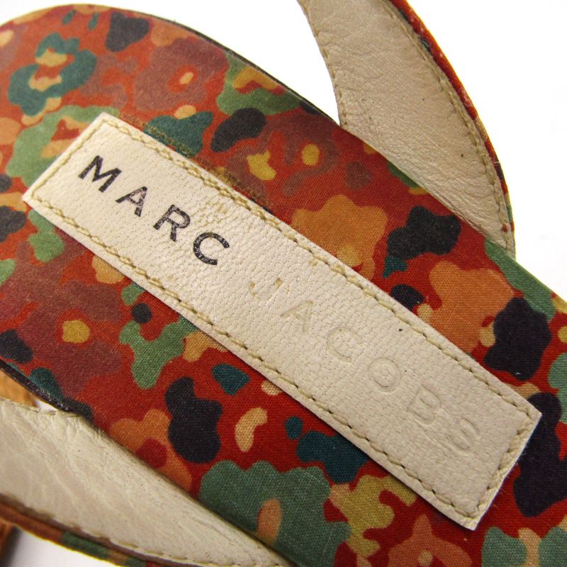 マークジェイコブス サンダル ウエッジソール 厚底 ブランド 靴 シューズ レディース 35サイズ マルチカラー MARC JACOBS 【中古】