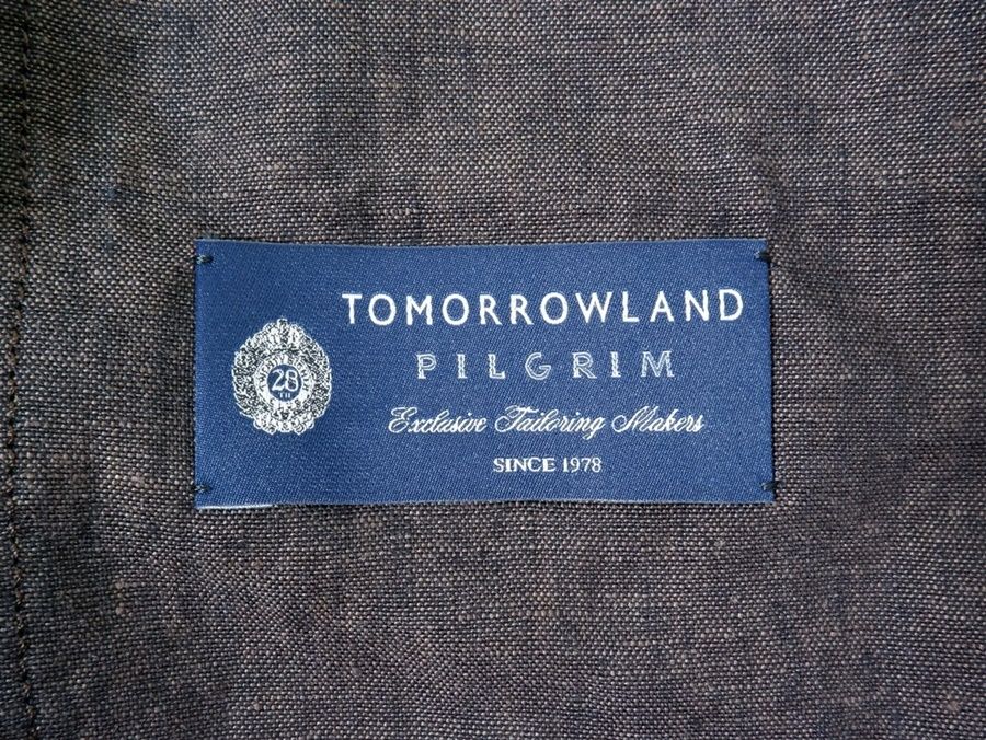 TOMORROWLAND PILGRIMトゥモローランド ピルグリム TESSUTI DI SONDRIO