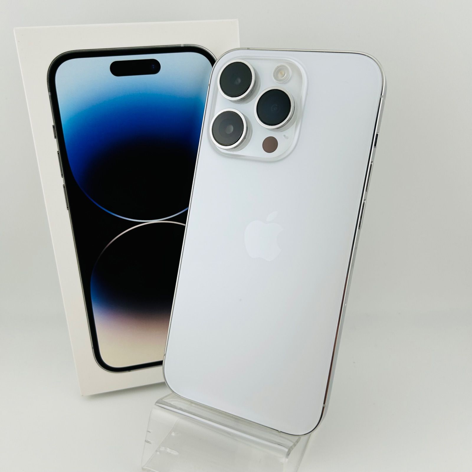 バッテリー良好 iPhone14Pro 256GB シルバー SIMフリー(sim
