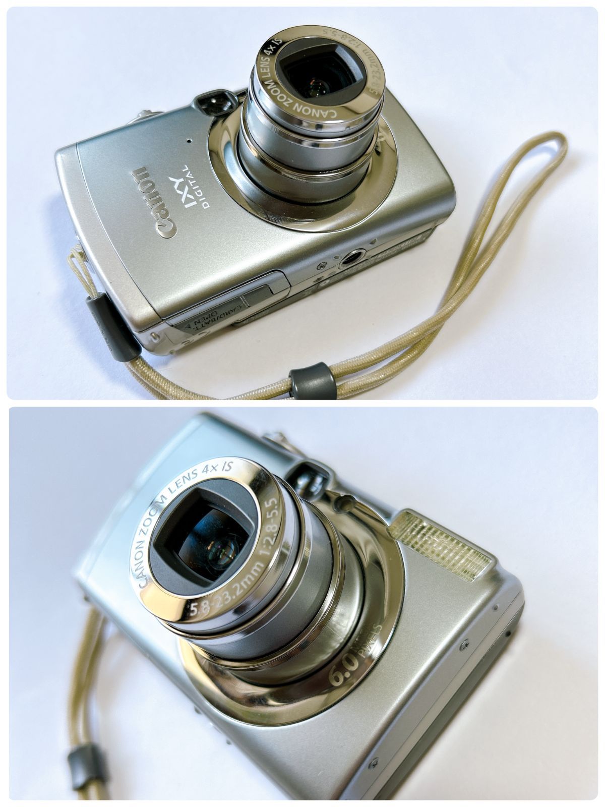 カメラ キャノン IXY デジタル 800 IS シルバー デジタルカメラ 通電