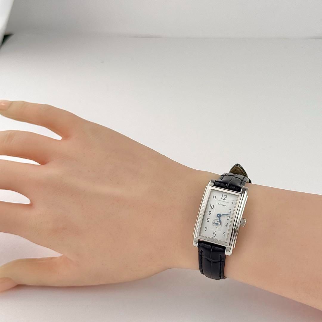 ☆新品電池☆689 ティファニー グランド レディース スモールセコンドクォーツ ティファニー グランド スモールセコンド 新品ベルト 新品電池