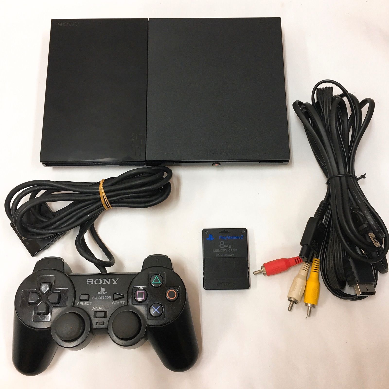 無料配達 追加【すぐ遊べるセット】PS2 SCPH-90000 10-228 セット CB