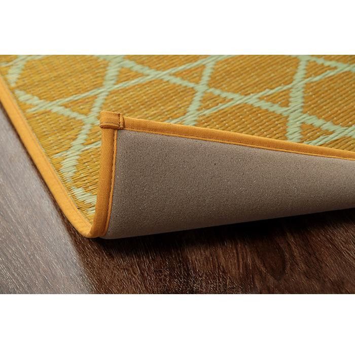 い草キッチンマット 和モダン 60×270cm イエロー 8243660 MARWIL-DEMENAGEMENTS_CH