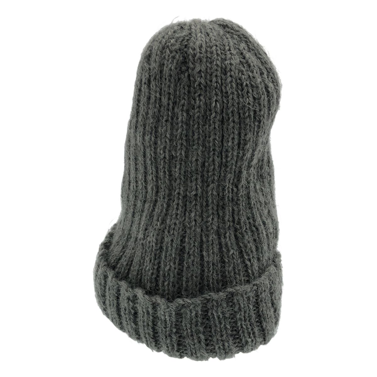 SONO ソーノ RIBBED BEANIE HAT リブニットキャップ  グレー