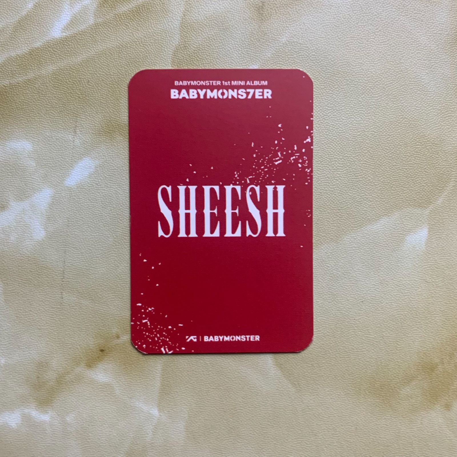 匿名配送】BABYMONSTER ベビモン SHEESH サノク アヒョン Mカの 事前