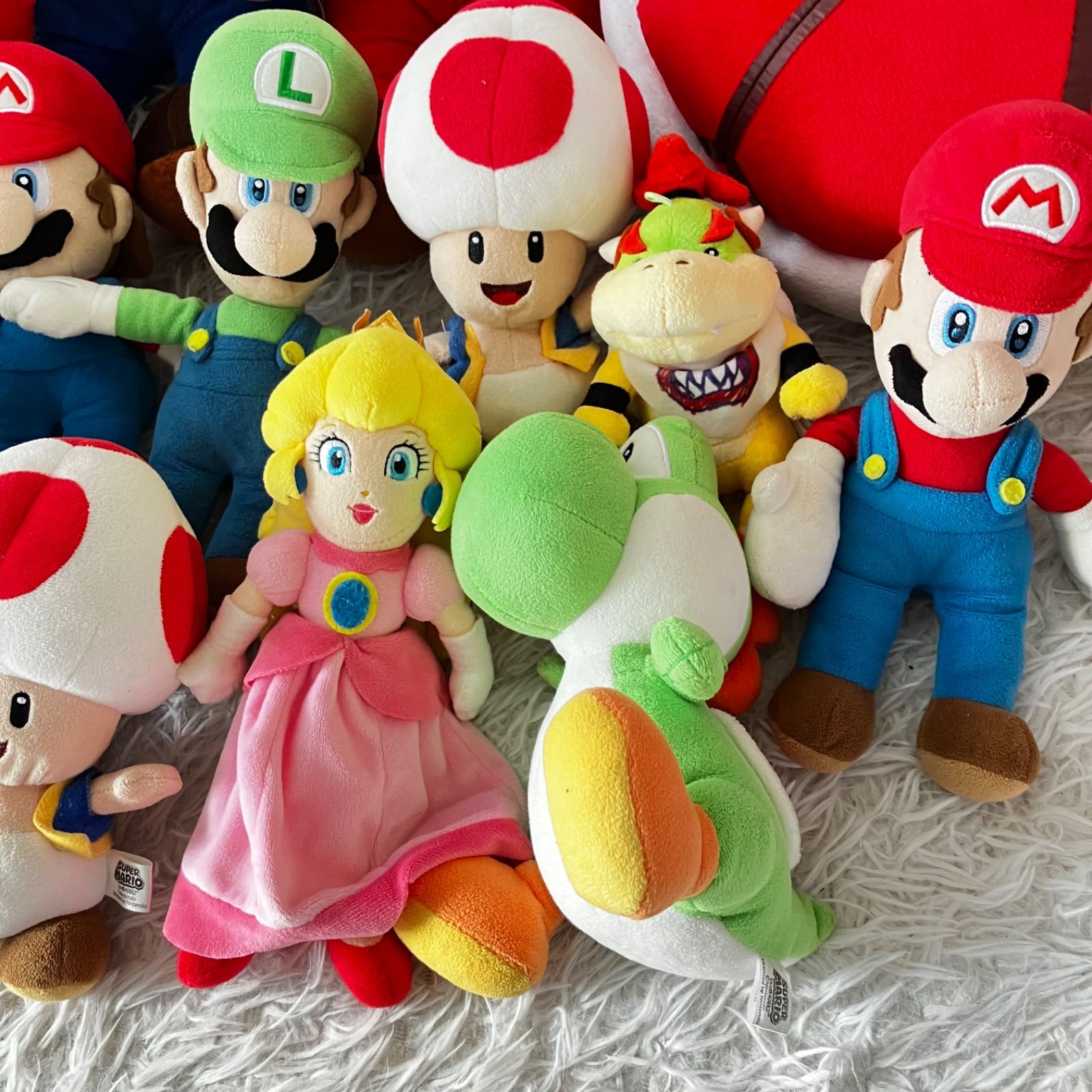 スーパーマリオ ぬいぐるみ 大量まとめ売り 18点セット NINTENDO 