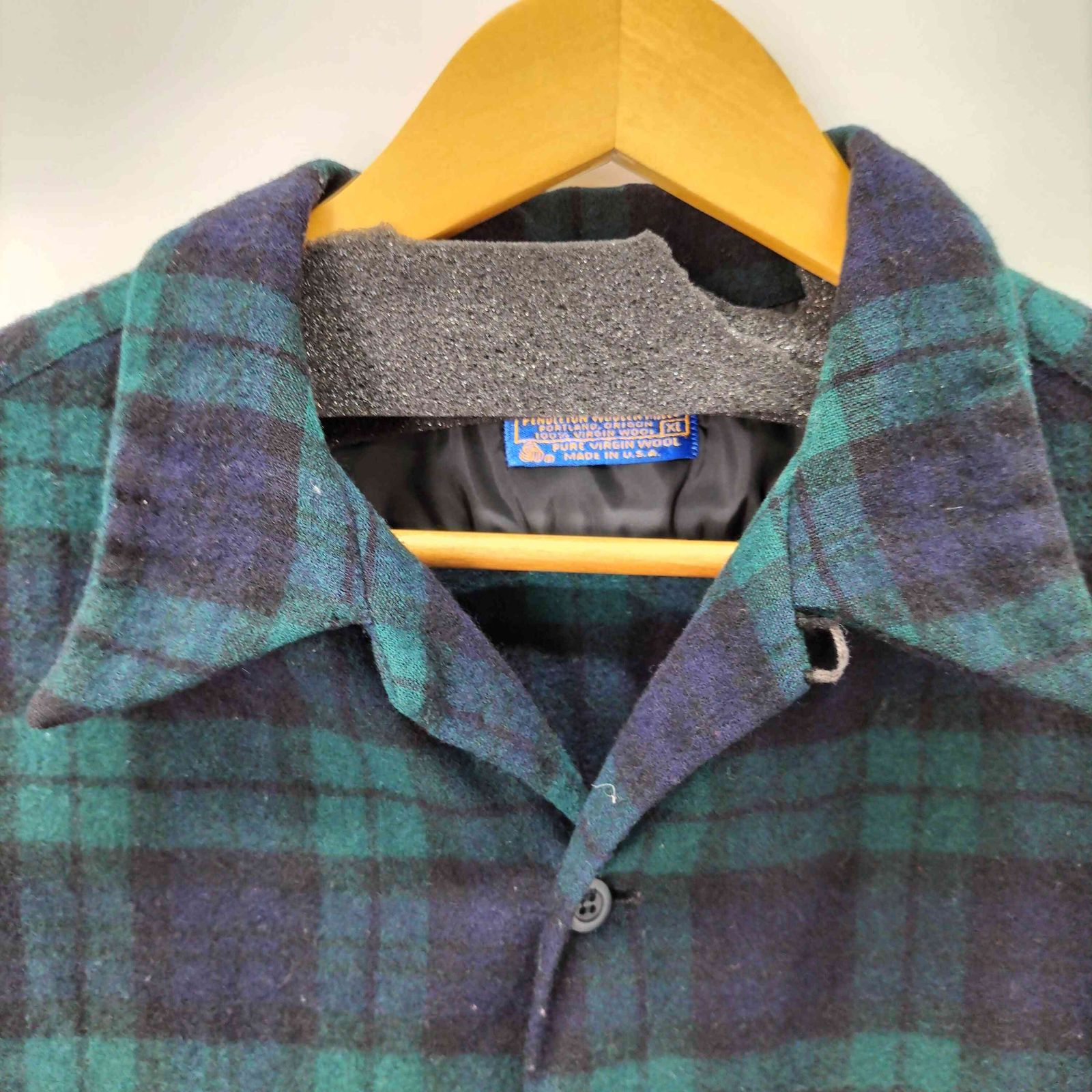超美品 70s Pendleton 黒 L made in USA 超美品 70s Pendleton 黒 L made in USA