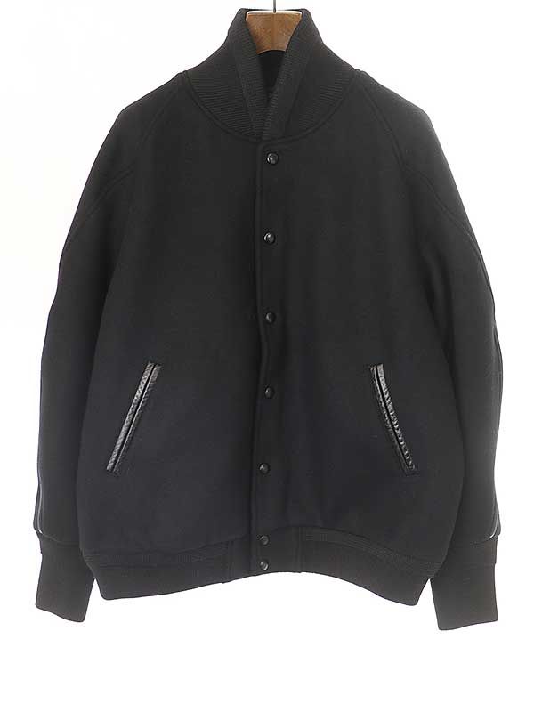 is-ness イズネス JOHN別注 AWARD JACKET アワードジャケット ブラック