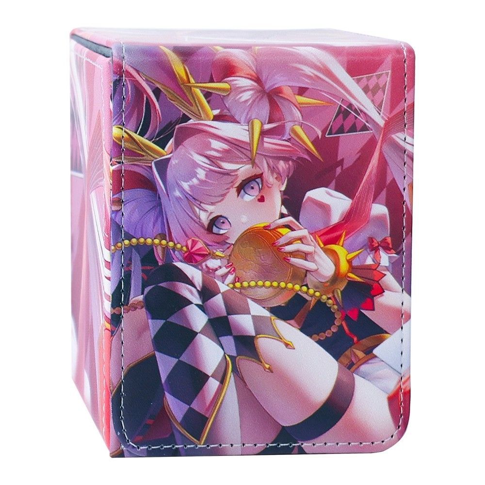 M∀LICE<P>White Rabbit レザーデッキケース 遊戯王 M∀LICE レザーデッキケース マリス ホワイトラビッツ