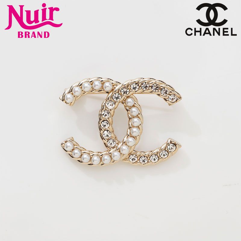 CHANEL シャネル ブローチ 2025年 ココマーク パール ラインストーン