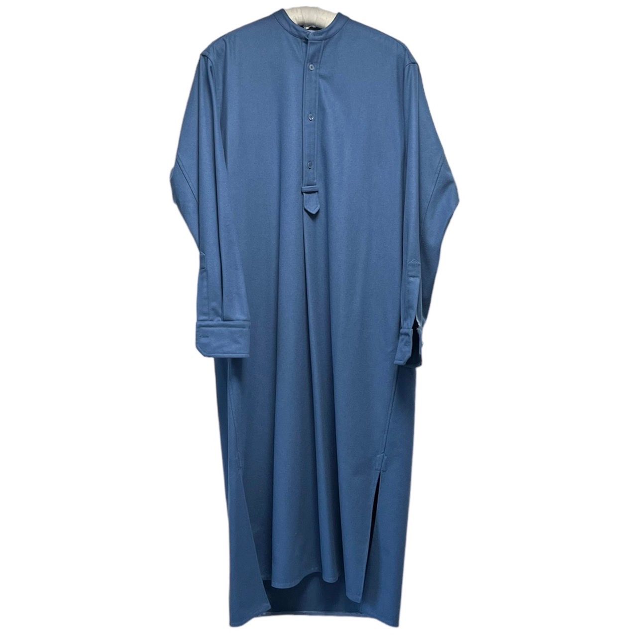 BLAMINK ブラミンク ウールバンドカラーロングワンピース 7926-230