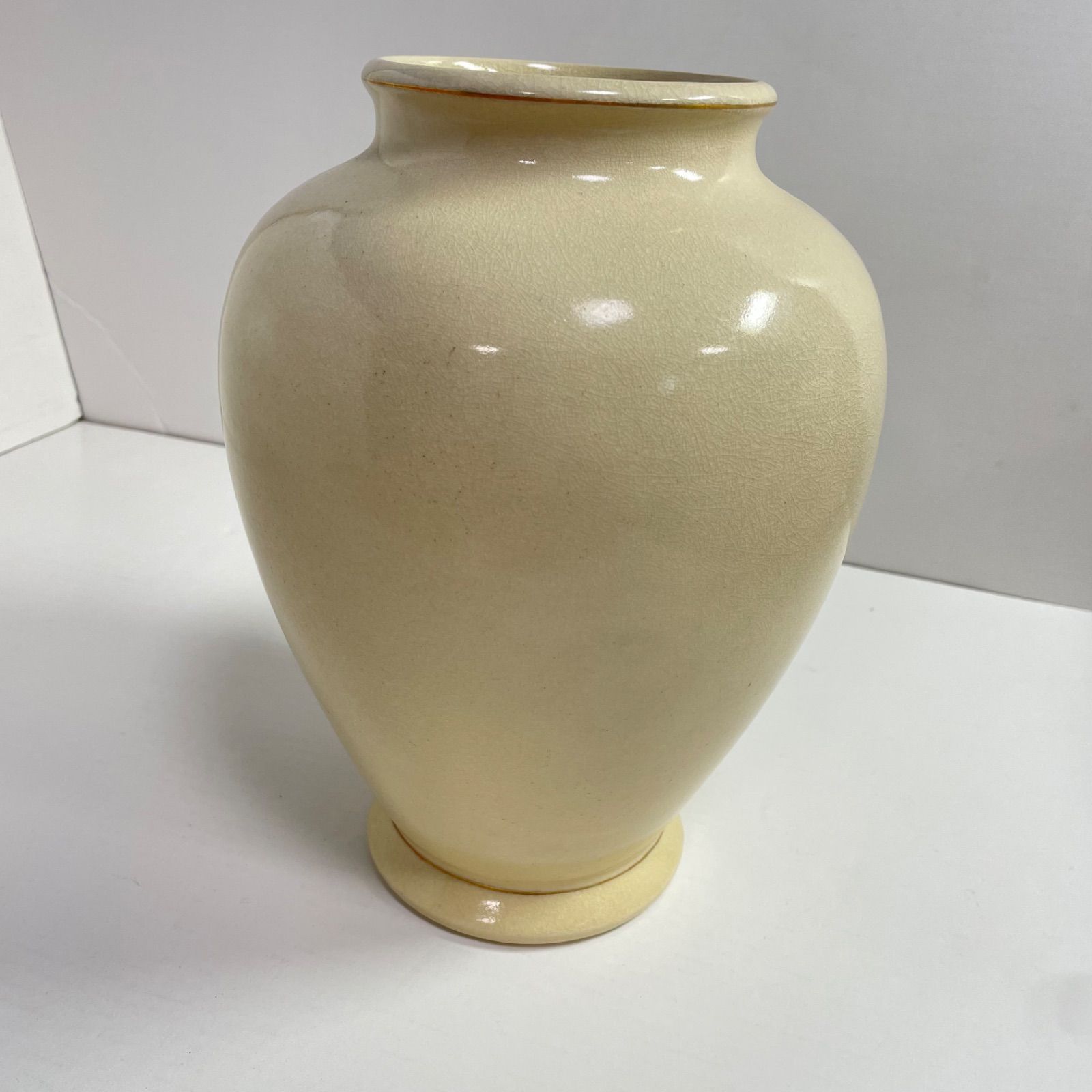 美品✨薩摩焼き 花器 花瓶 花柄 壺 置物 - メルカリ