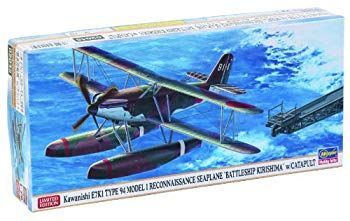 【中古】(未使用･未開封品)　ハセガワ 1/72 九四式水上偵察機 霧島搭載機w/カタパルト 60wa65s