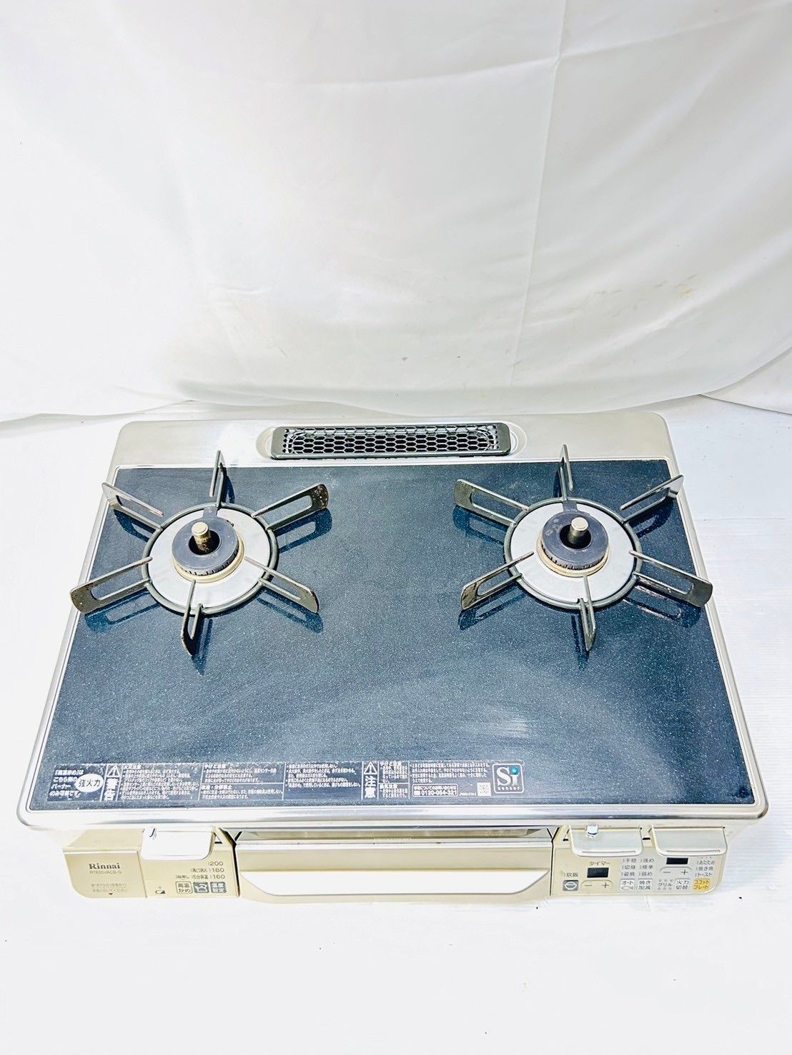 リンナイ コンロ ガステーブル ガスコンロ RTE65VACB-GL プロパン用
