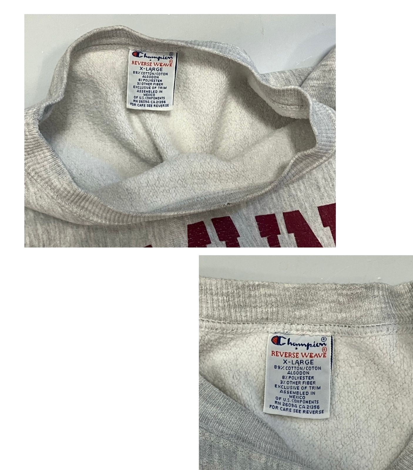 チャンピオン Champion 90s 90's 90年代 刺繍タグ REVERSE