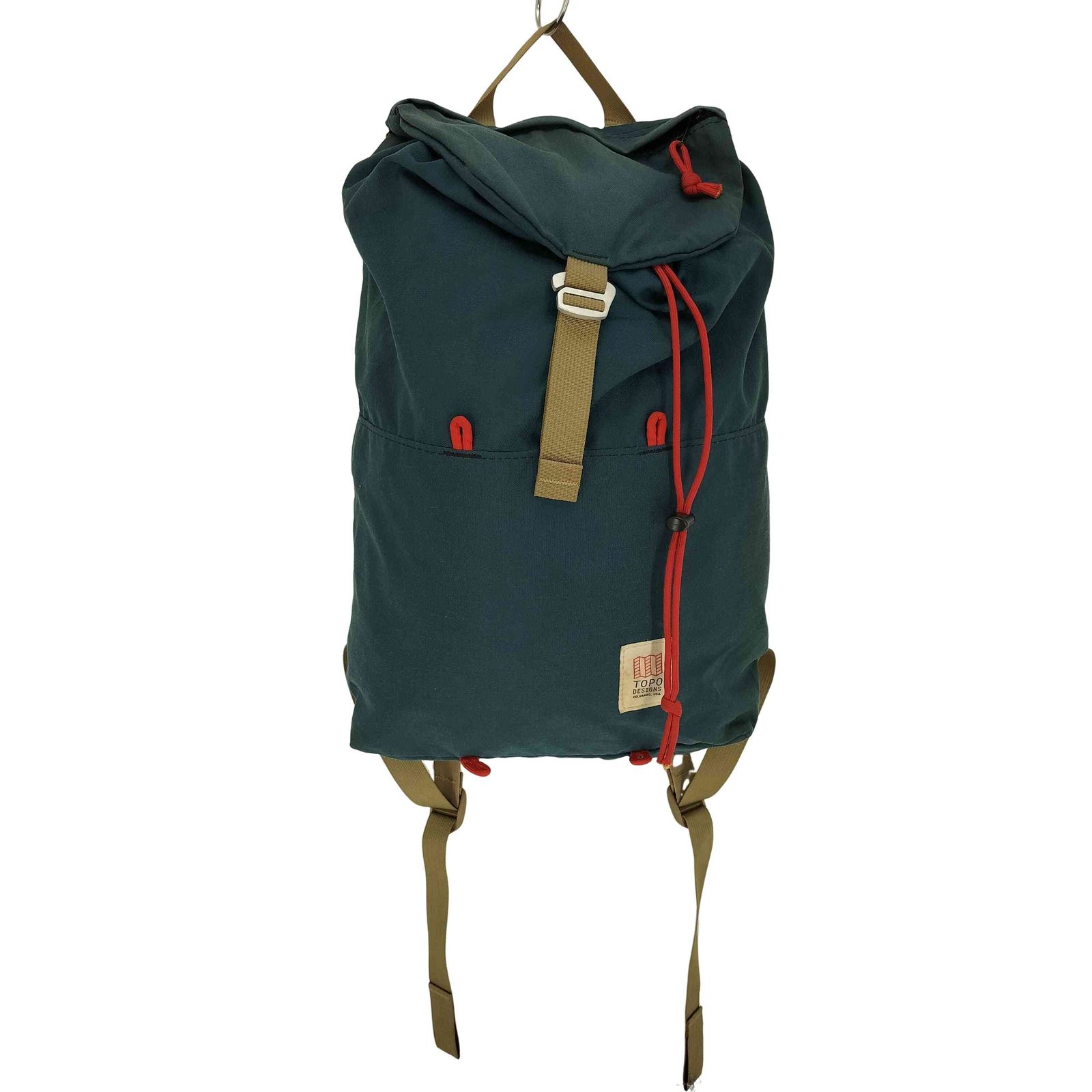 【中古】TOPO DESIGNS リュック 中古・古着通販】TOPO DESIGNS (トポデザイン) リュック ブルー