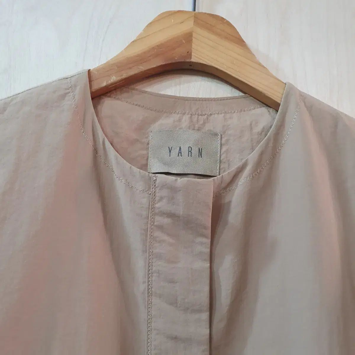 YARN ショート ジャケット ベージュ