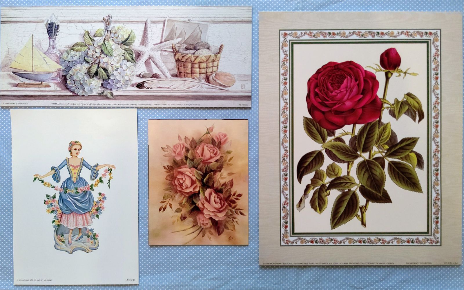 バーバラモック 大型シャドーボックス用プリント 131 シャドーボックス ☆ プリント 6点セット フラワーA - メルカリ