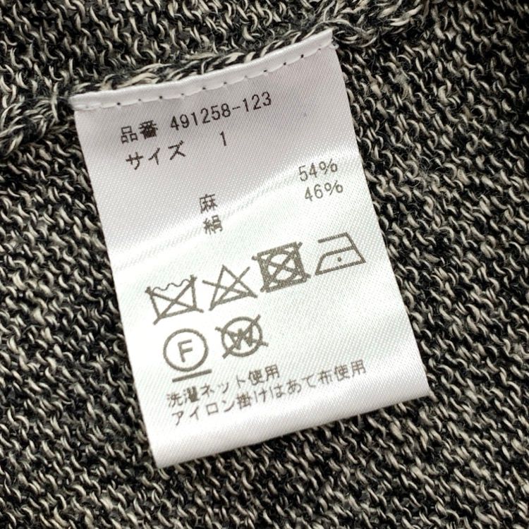 23SS WIRROW ウィロウ Linen silk knit pullover リネンシルクニット