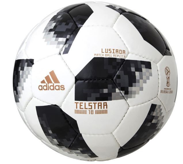 💛@アディダスサッカーボール5号テルスター18FIFAワールド