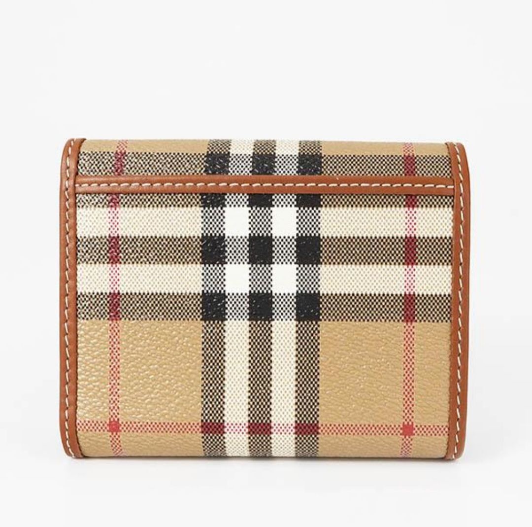 送料込】バーバリー 財布 三つ折り財布 BURBERRY 8070415