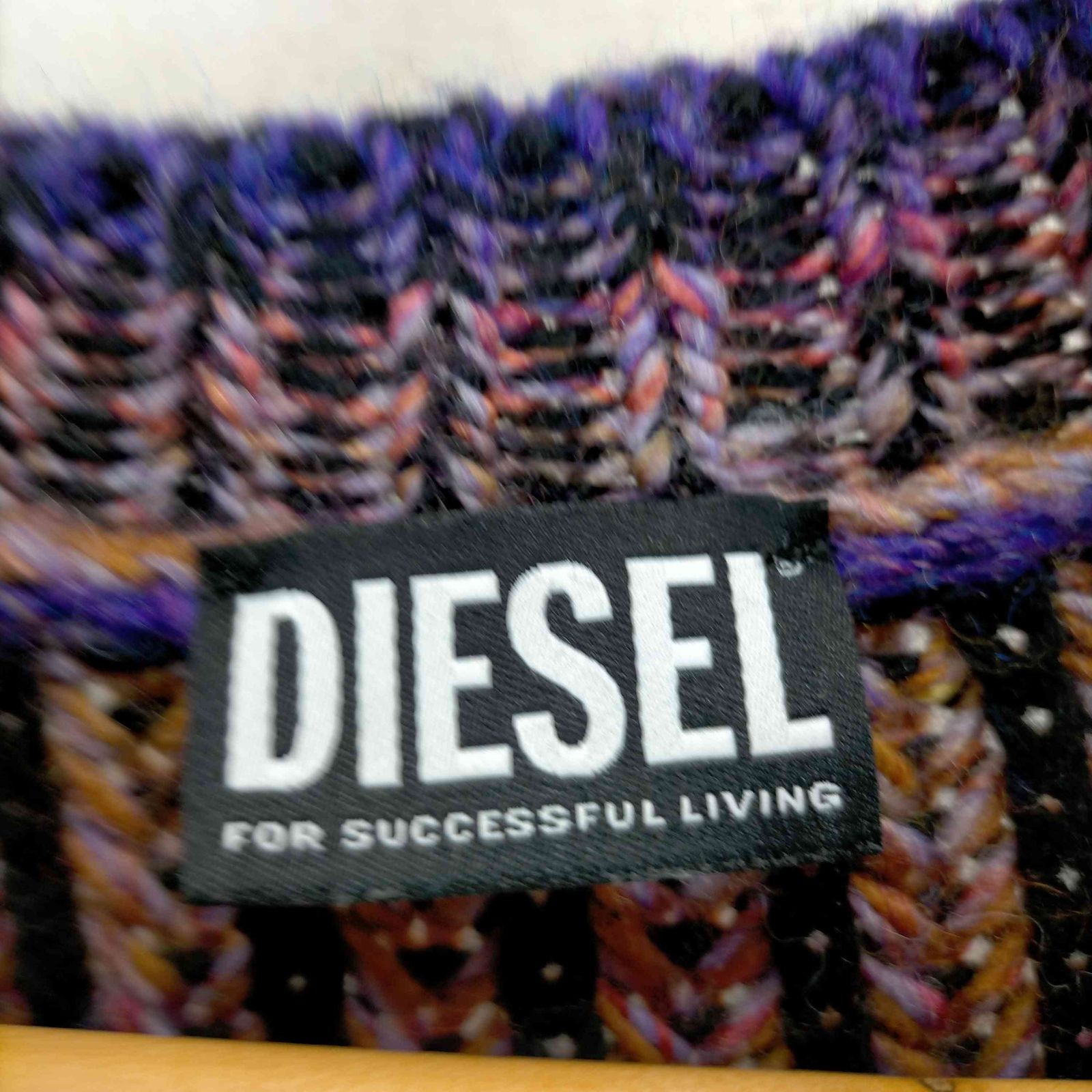 ディーゼル DIESEL K-OAKLAND グラデーションニット メンズ import：XS 