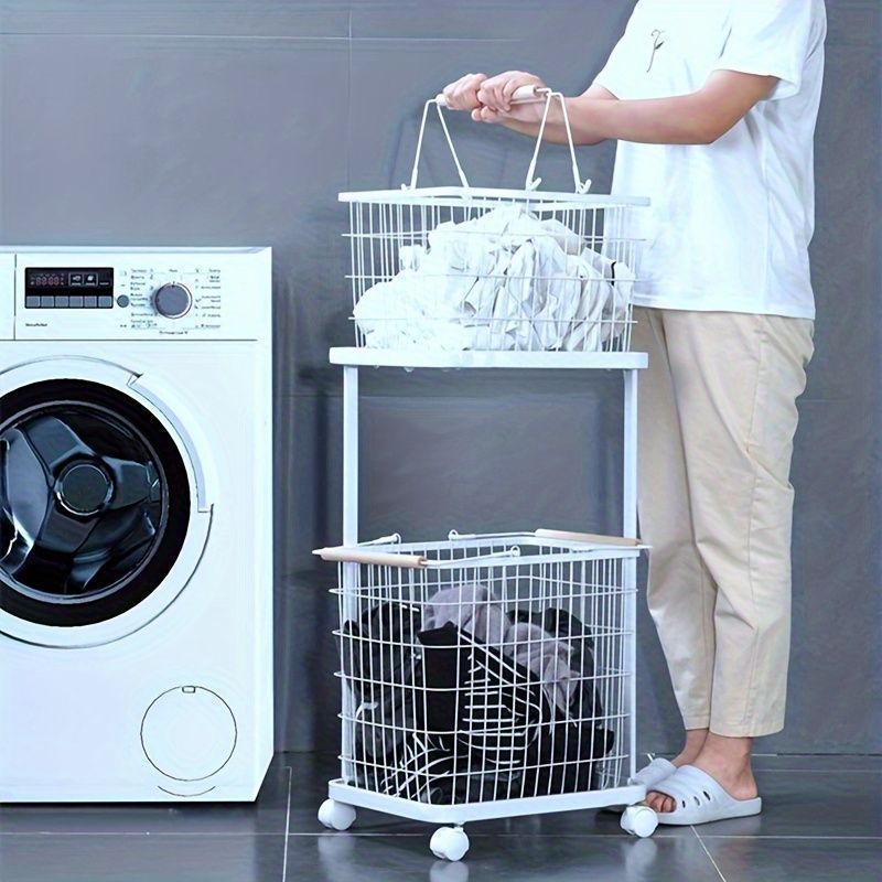 分割 衣類バスケット