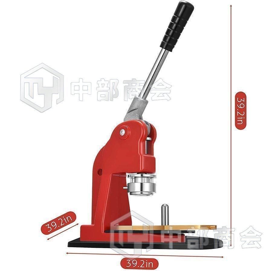 新発缶バッチマシーン缶バッヂメーカーボタン製造機オリジナルバッジDIY25mm-75mm新型回転ステージバッジき業務用アニメアイドル