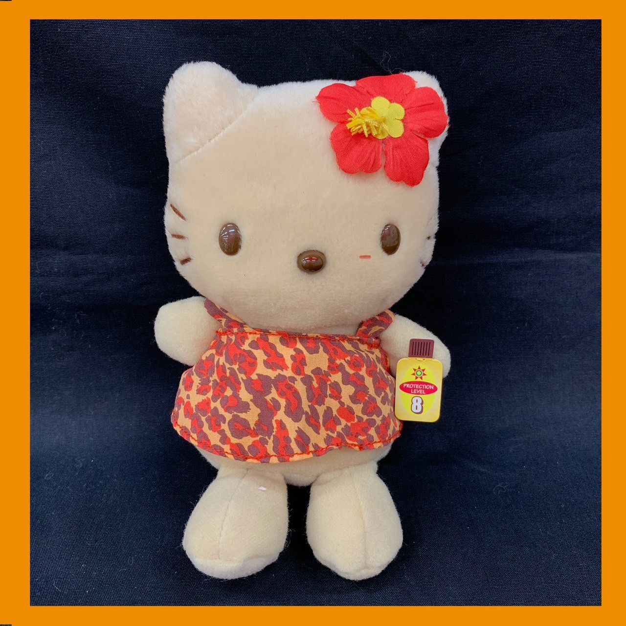 【激レア/新品/タグ付】キティ 日焼け ガングロ マチケース　Mサイズ LAST 1点!! 】 つけまつげケース 日焼けキティ ガングロキティ