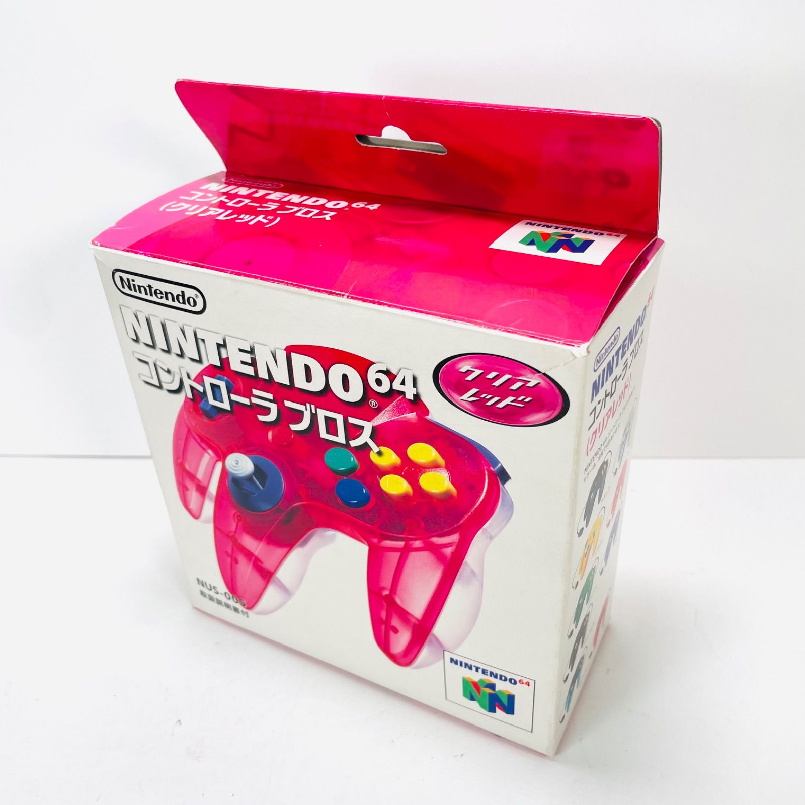 箱 説明書 付き】NINTENDO64 N64 ニンテンドー64 コントローラー 